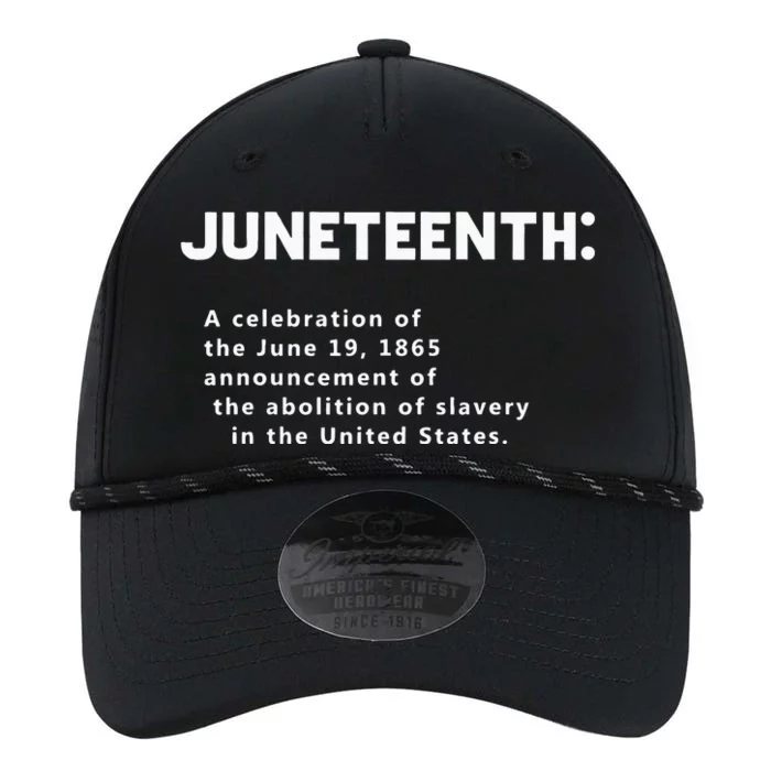 Juneteenth Celebrates Freedom Black African American History Performance The Dyno Cap