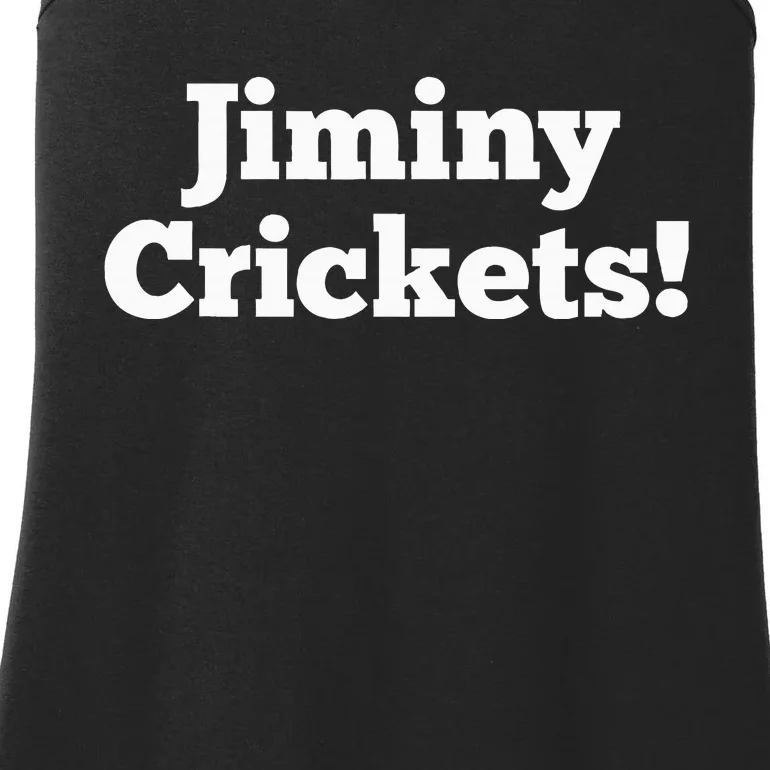 Jiminy Crickets Funny Cursingkids Safe Swear Curse Bad Word Ladies Essential Tank