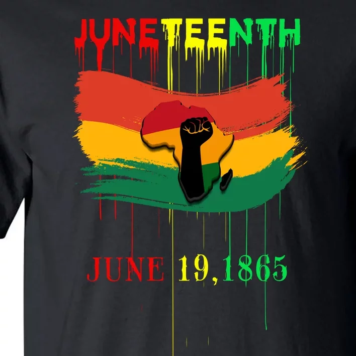 Juneteenth Celebrate Freedom Tall T-Shirt