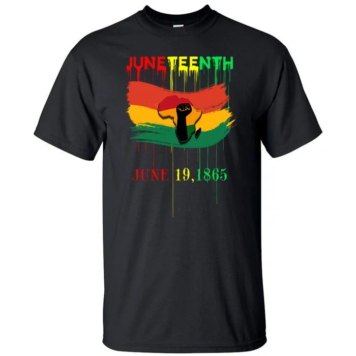 Juneteenth Celebrate Freedom Tall T-Shirt