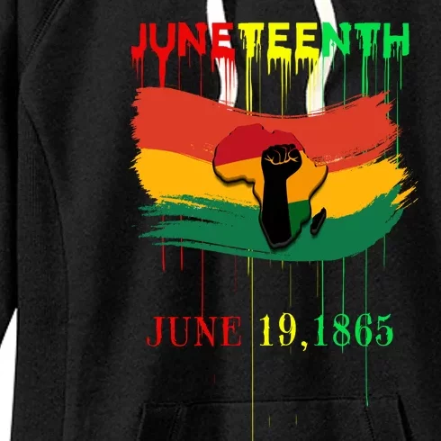 Juneteenth Celebrate Freedom Women's Fleece Hoodie