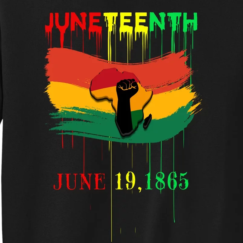 Juneteenth Celebrate Freedom Tall Sweatshirt