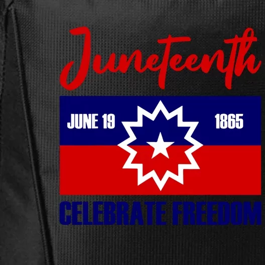 Juneteenth Celebrate Freedom Black Women Boy Girl City Backpack