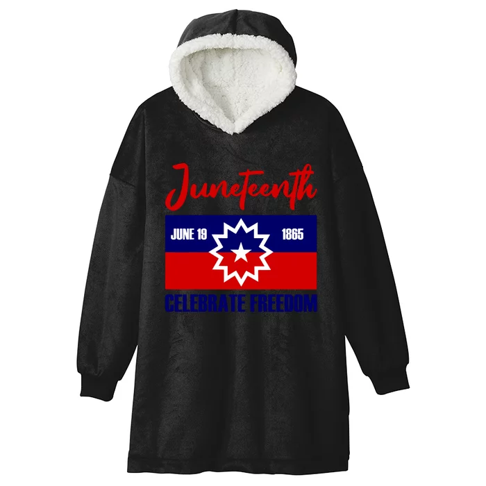 Juneteenth Celebrate Freedom Black Women Boy Girl Hooded Wearable Blanket