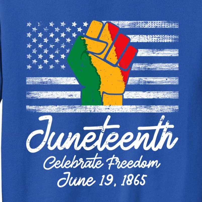 Juneteenth Celebrate Freedom June 19th Black History 1865 Gift Sweatshirt