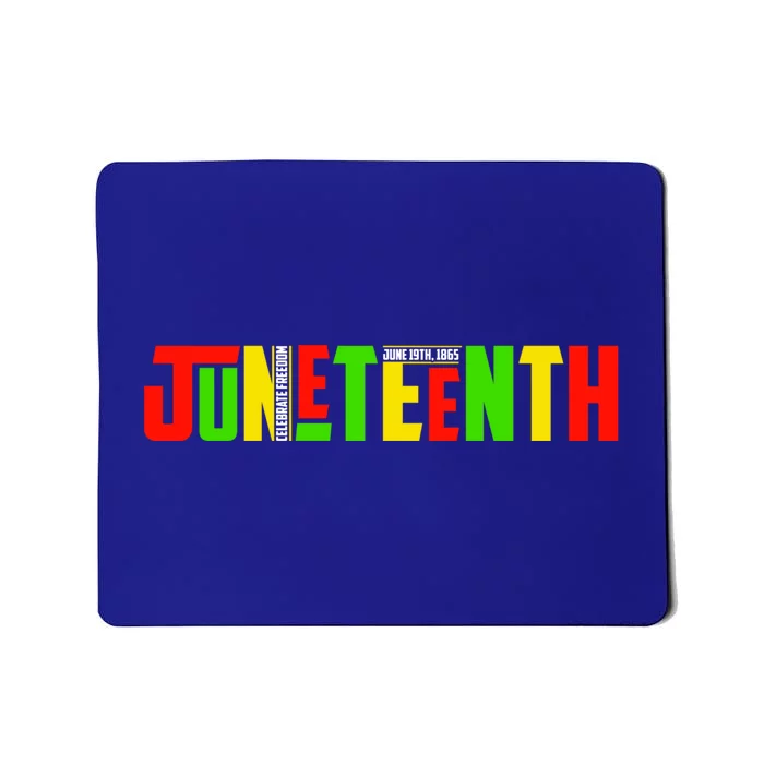 Juneteenth Celebrate Freegiftish Freedom Black History Month Gift Mousepad