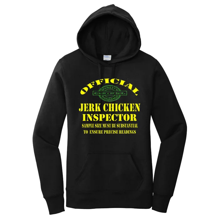 Jerk Chicken Favorite Jamaican Cuisine Dish Women's Pullover Hoodie