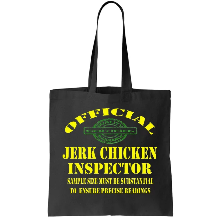 Jerk Chicken Favorite Jamaican Cuisine Dish Tote Bag