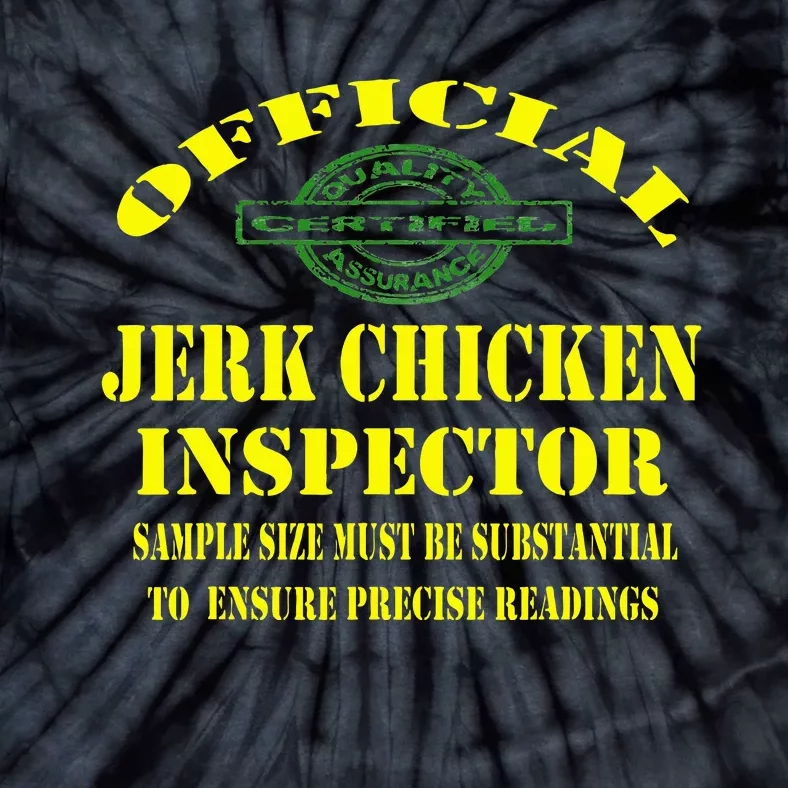 Jerk Chicken Favorite Jamaican Cuisine Dish Tie-Dye T-Shirt