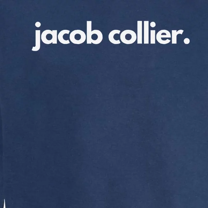 Jacob Collier Fan Merch Garment-Dyed Sweatshirt