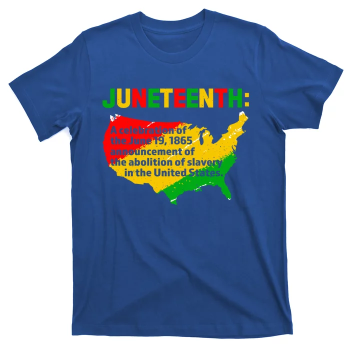 Juneteenth Celebrates Freedom Day African Pride American Cool Gift T-Shirt