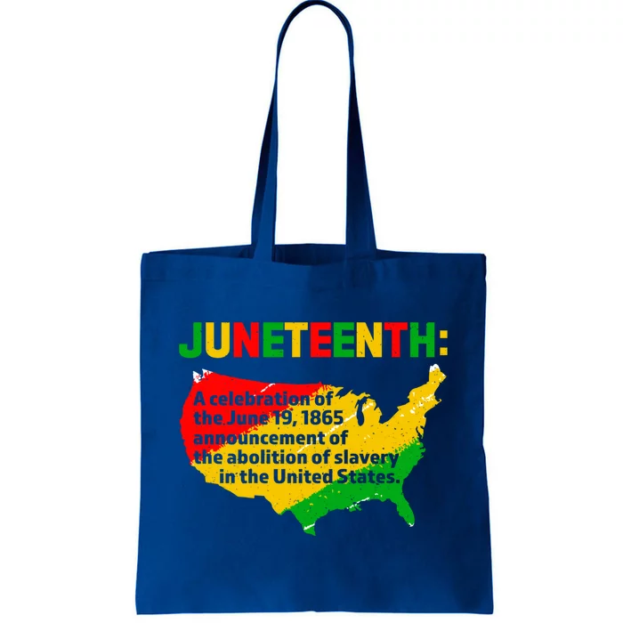 Juneteenth Celebrates Freedom Day African Pride American Cool Gift Tote Bag