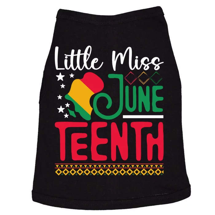 Juneteenth Celebration Graphic Doggie Tank