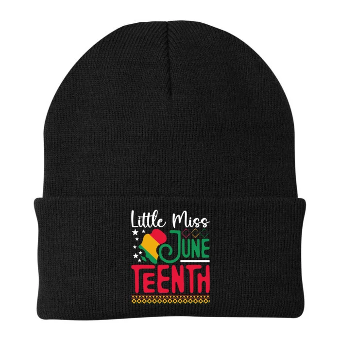 Juneteenth Celebration Graphic Knit Cap Winter Beanie