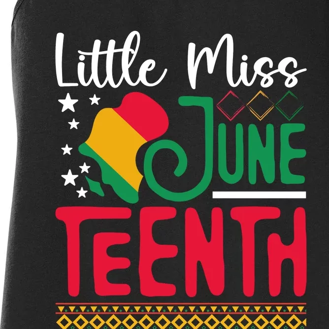 Juneteenth Celebration Graphic Women's Racerback Tank