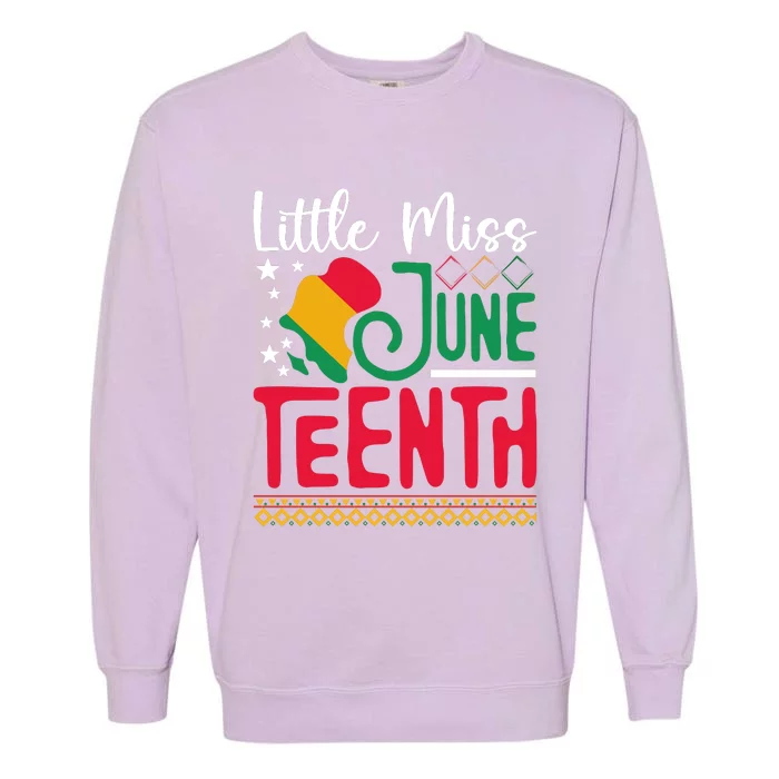 Juneteenth Celebration Graphic Garment-Dyed Sweatshirt