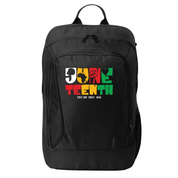 Juneteenth Celebration Graphic City Backpack