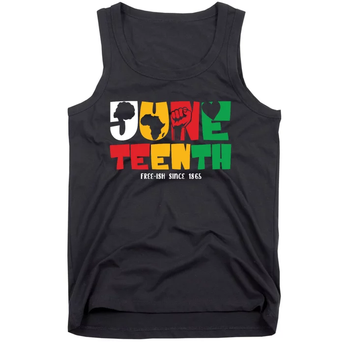 Juneteenth Celebration Graphic Tank Top