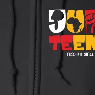 Juneteenth Celebration Graphic Full Zip Hoodie