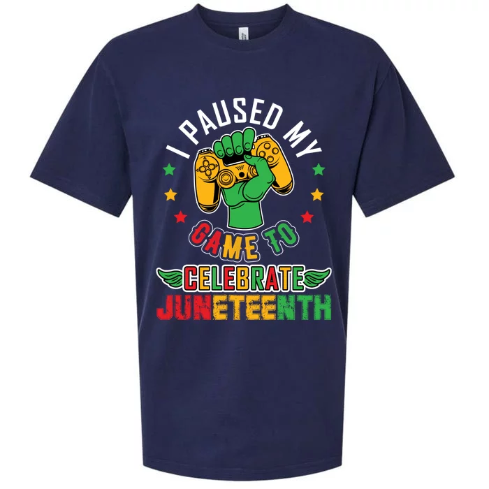 Juneteenth Celebration Graphic Sueded Cloud Jersey T-Shirt