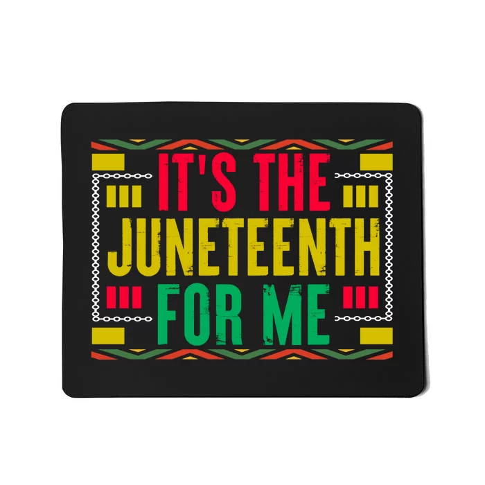 Juneteenth Celebration Graphic Mousepad