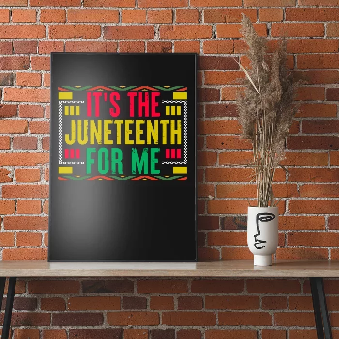 Juneteenth Celebration Graphic Poster