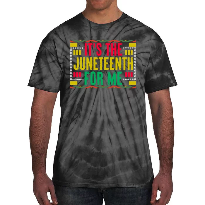 Juneteenth Celebration Graphic Tie-Dye T-Shirt