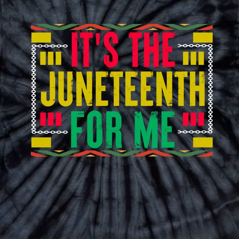 Juneteenth Celebration Graphic Tie-Dye T-Shirt