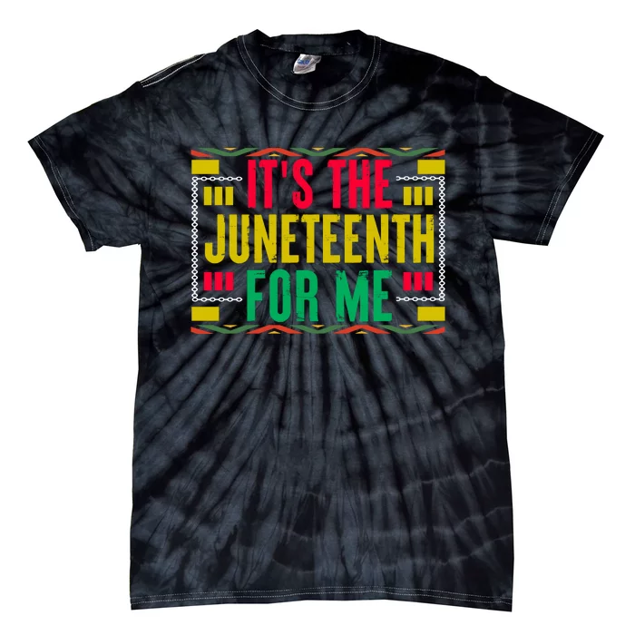 Juneteenth Celebration Graphic Tie-Dye T-Shirt