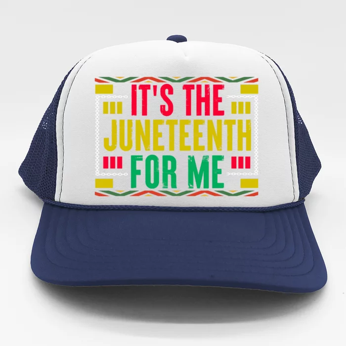 Juneteenth Celebration Graphic Trucker Hat