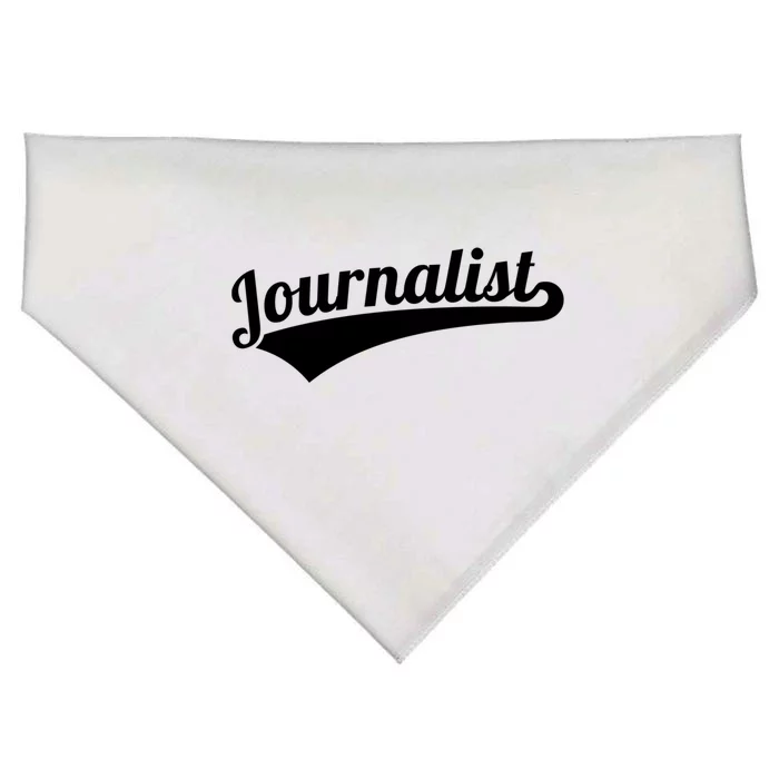 Journalist Cute Gift USA-Made Doggie Bandana