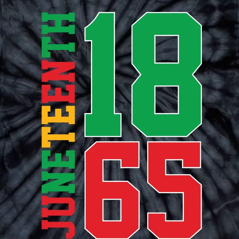 Juneteenth Celebration Graphic Tie-Dye T-Shirt