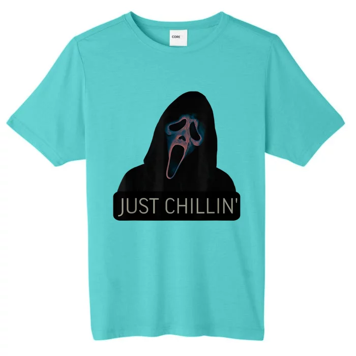 Just Chillin Ghost Face ChromaSoft Performance T-Shirt