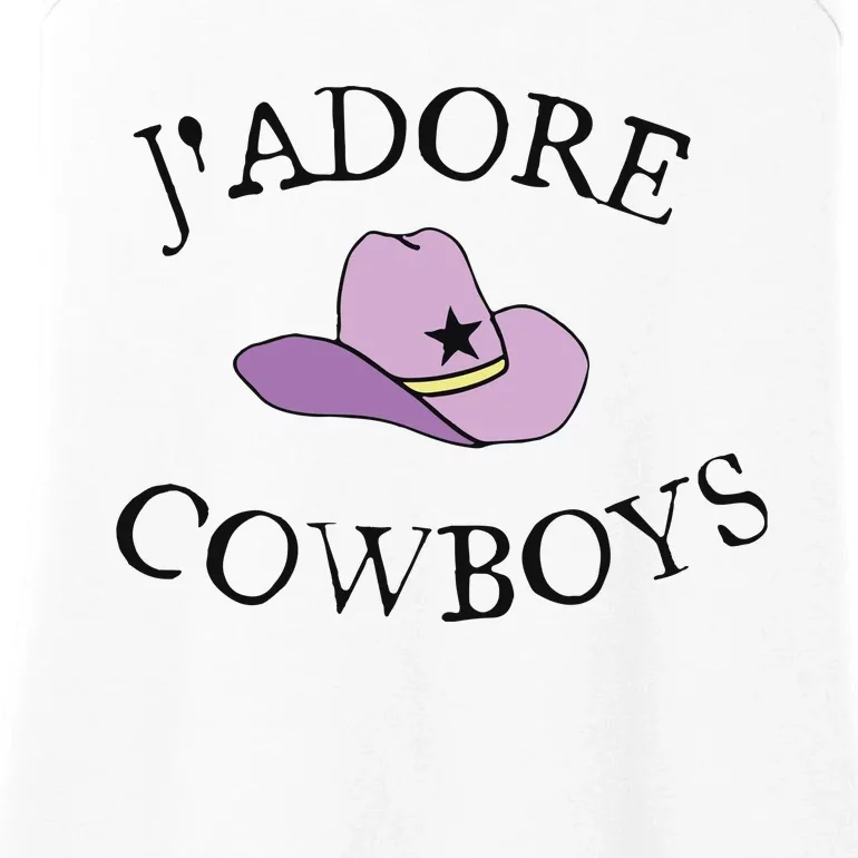 Jadore Cowboys Hat Ladies Essential Tank