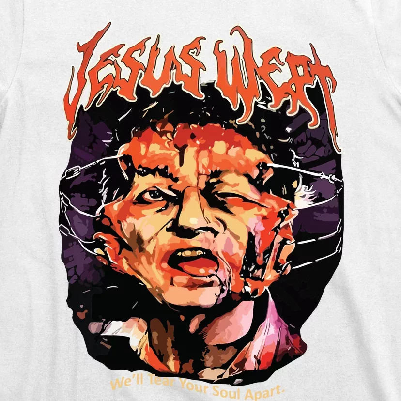 Jesuswept Creepy Horror Halloween T-Shirt