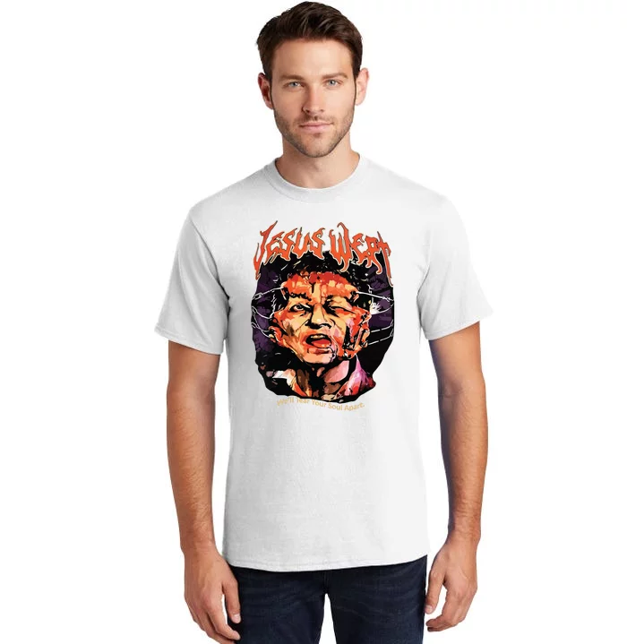 Jesuswept Creepy Horror Halloween Tall T-Shirt