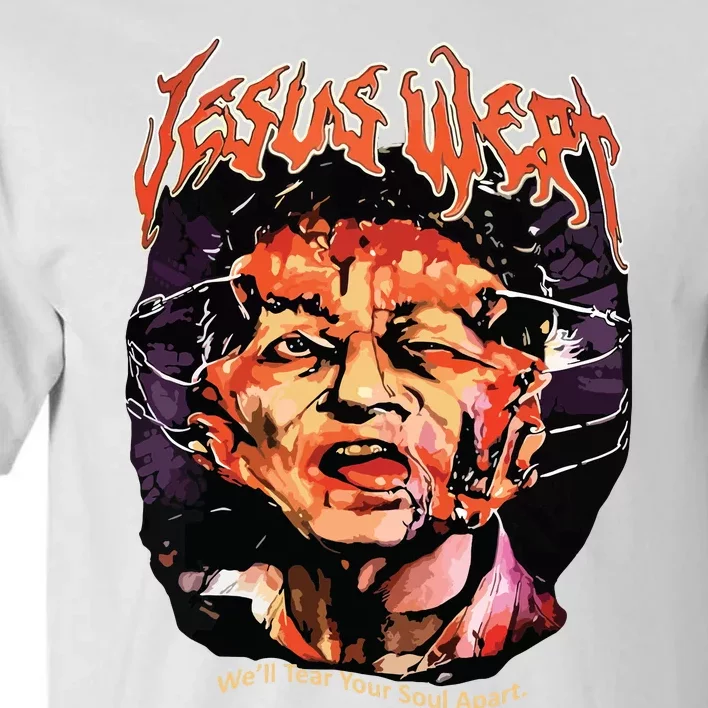 Jesuswept Creepy Horror Halloween Tall T-Shirt