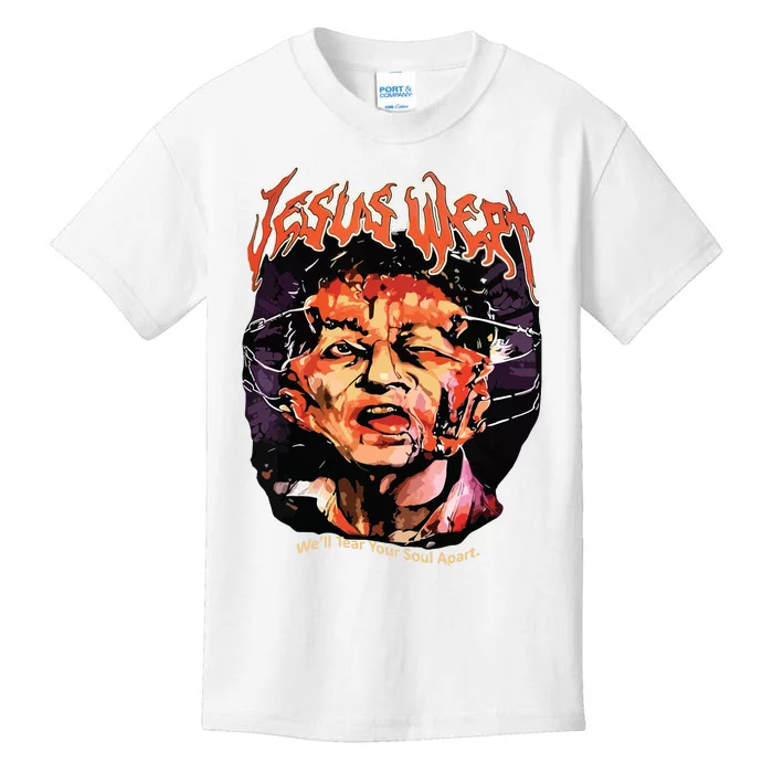 Jesuswept Creepy Horror Halloween Kids T-Shirt