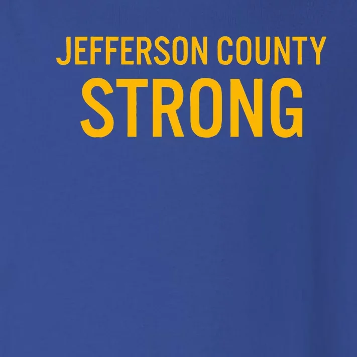 Jefferson County High School Strong Toddler Long Sleeve Shirt