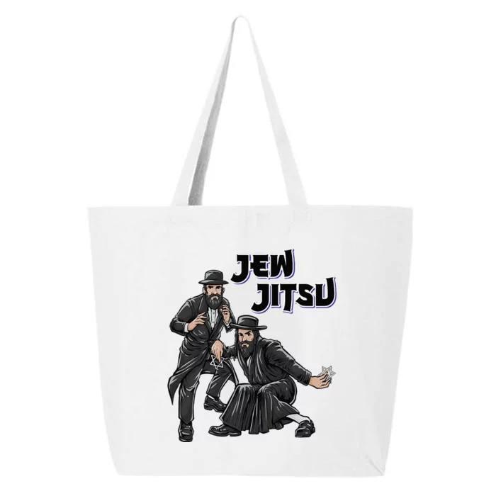 Jewish Costume Hanukkah Rabbi Horah Dance Jew Jitsu 25L Jumbo Tote