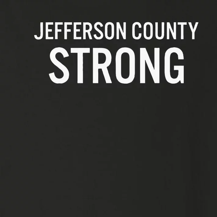 Jefferson County High School Strong Toddler Long Sleeve Shirt