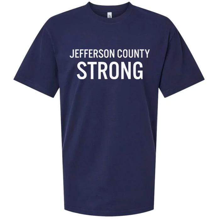 Jefferson County High School Strong Sueded Cloud Jersey T-Shirt