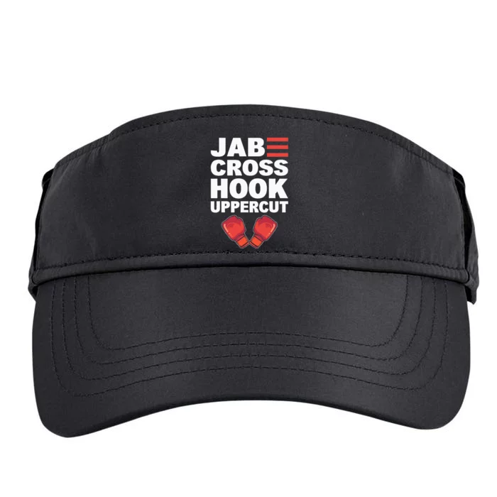 Jab Cross Hook Uppercut Professional Kickboxer Adult Drive Performance Visor