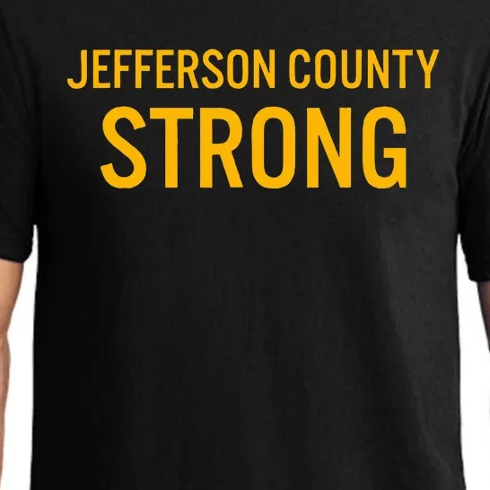 Jefferson County High School Strong Pajama Set