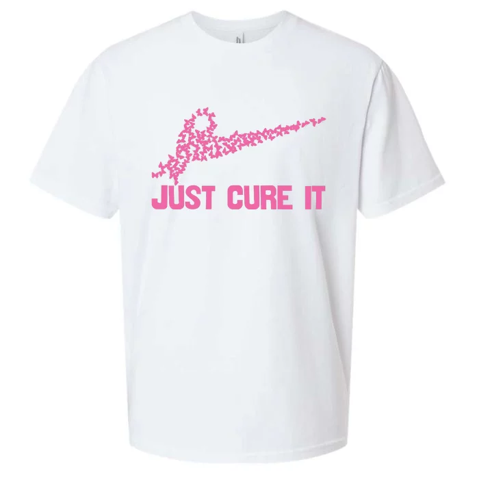 Just Cure It Breast Cancer Sueded Cloud Jersey T-Shirt