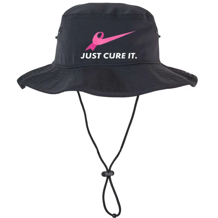 Just Cure It Breast Cancer Awareness Legacy Cool Fit Booney Bucket Hat