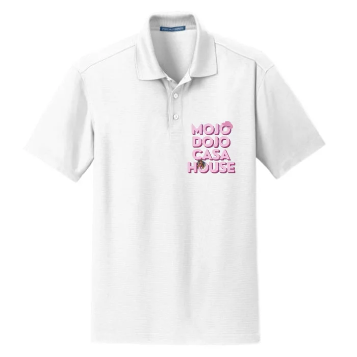 Just Chilling In My Mojo Dojo Casa House Ken Dry Zone Grid Performance Polo