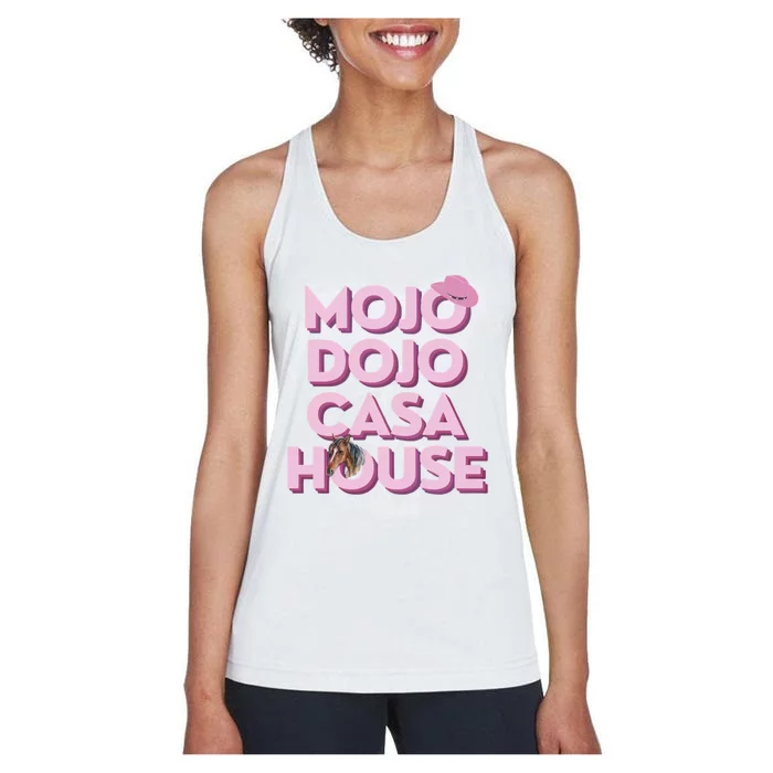 Just Chilling In My Mojo Dojo Casa House Ken Women's Racerback Tank