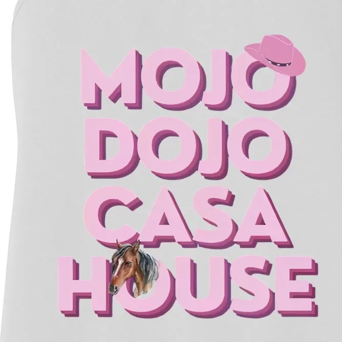 Just Chilling In My Mojo Dojo Casa House Ken Women's Racerback Tank