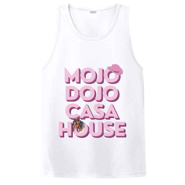 Just Chilling In My Mojo Dojo Casa House Ken Performance Tank